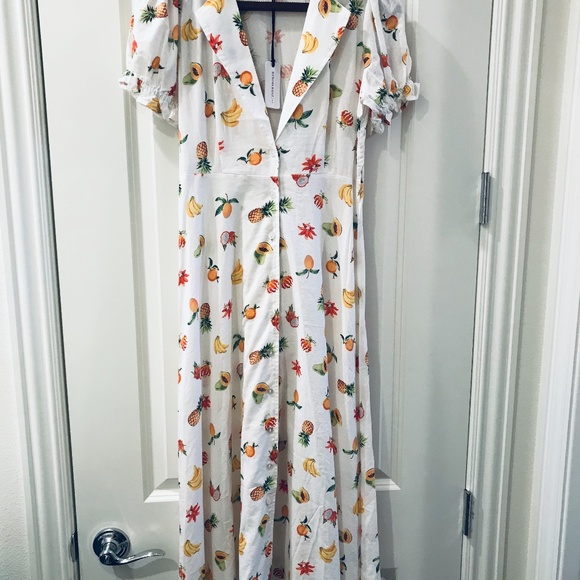WEWOREWHAT- Bella Midi Dress W/Out Belt (NWT) - Picture 7 of 12